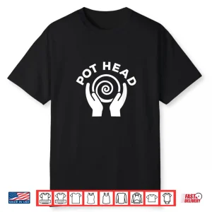 Professional Graphic Pot Head Funny Pottery Modern Humor Shirt