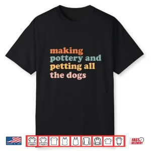 Professional Minimalist Ceramics Lover Modern Aesthetic Graphic Apparel Shirt