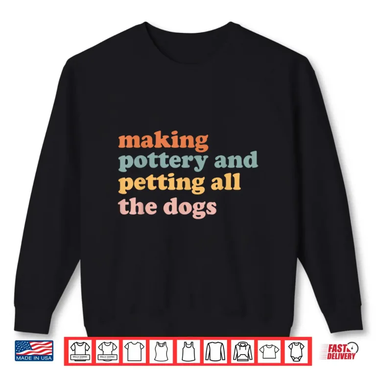 Sweatshirt Professional Minimalist Ceramics Lover Modern Aesthetic Graphic Apparel Shirt