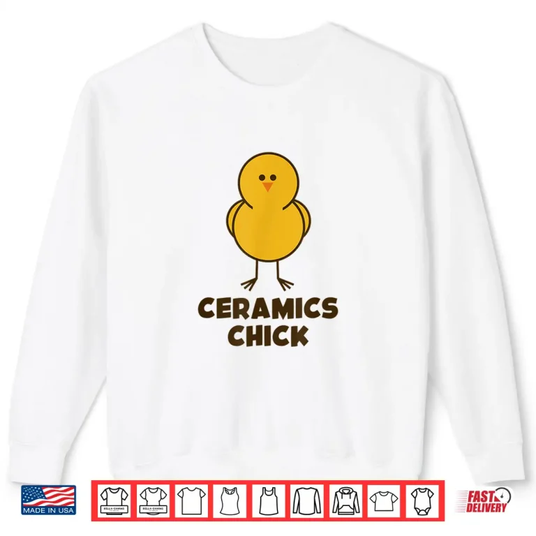 Sweatshirt Professional Pun Ceramics Chick Pottery Modern Graphic Gift Shirt