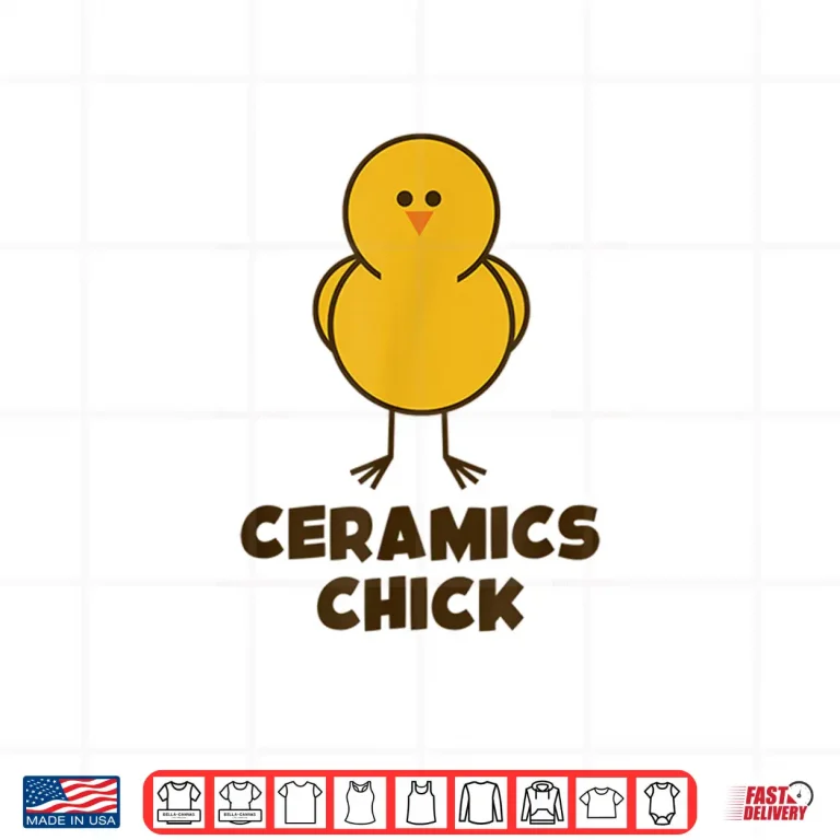 Design Professional Pun Ceramics Chick Pottery Modern Graphic Gift Shirt
