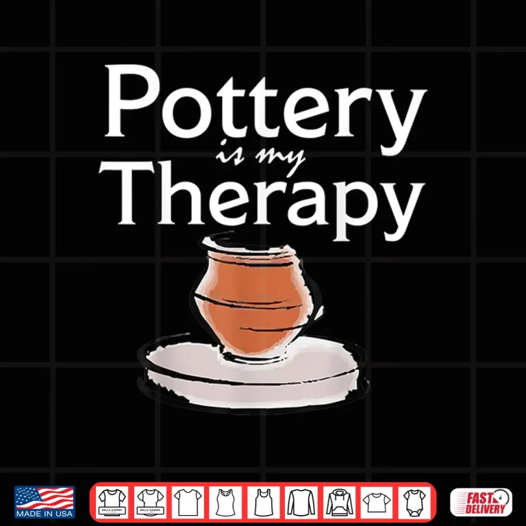 Design Professional Therapy Design Pottery Modern Aesthetic Graphic Apparel Shirt