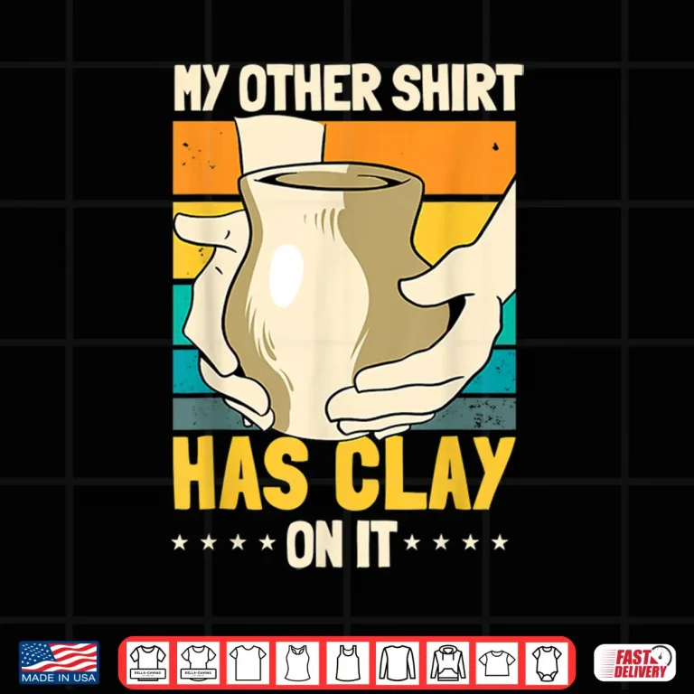 Design Professional Thrower Pottery Ceramist Potter Clay Artist Retro Shirt