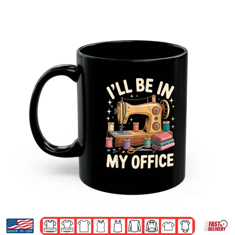 Mug Professional Art Cat Quilt Sewing Quilter Modern Humor Shirt