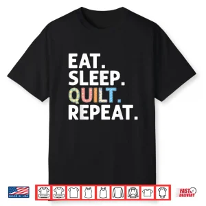 Professional Art Quilt Quilter Quilting Lover Modern Graphic Shirt