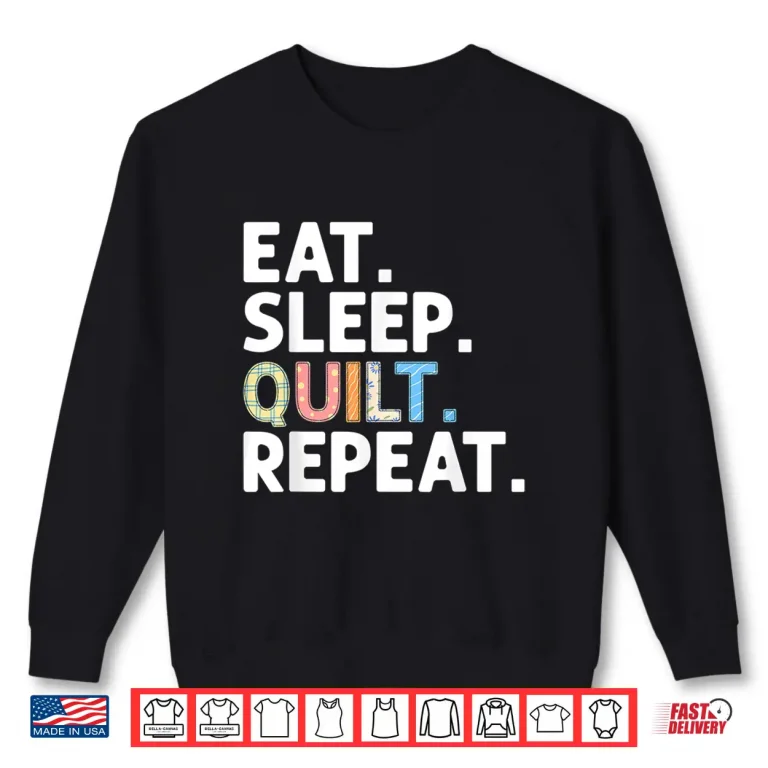 Sweatshirt Professional Art Quilt Quilter Quilting Lover Modern Graphic Shirt
