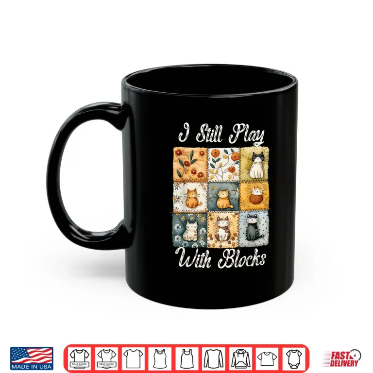 Mug Professional Art Sewing Quilting Cat Quilting Lover Modern Humor Shirt