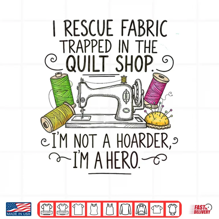 Design Stitch Sewer Quilt Quilter Funny Sewing Quilting Modern Graphic Shirt