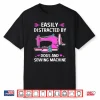 Easily Distracted By Sewing Dogs And Sewing Machine Professional Shirt