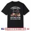 Professional Athletic Quilting And Dogs Quilter Quilt Humor Shirt
