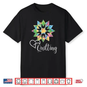 Professional Hobby Crafter Quilting Modern Graphic 3Dk Apparel Shirt