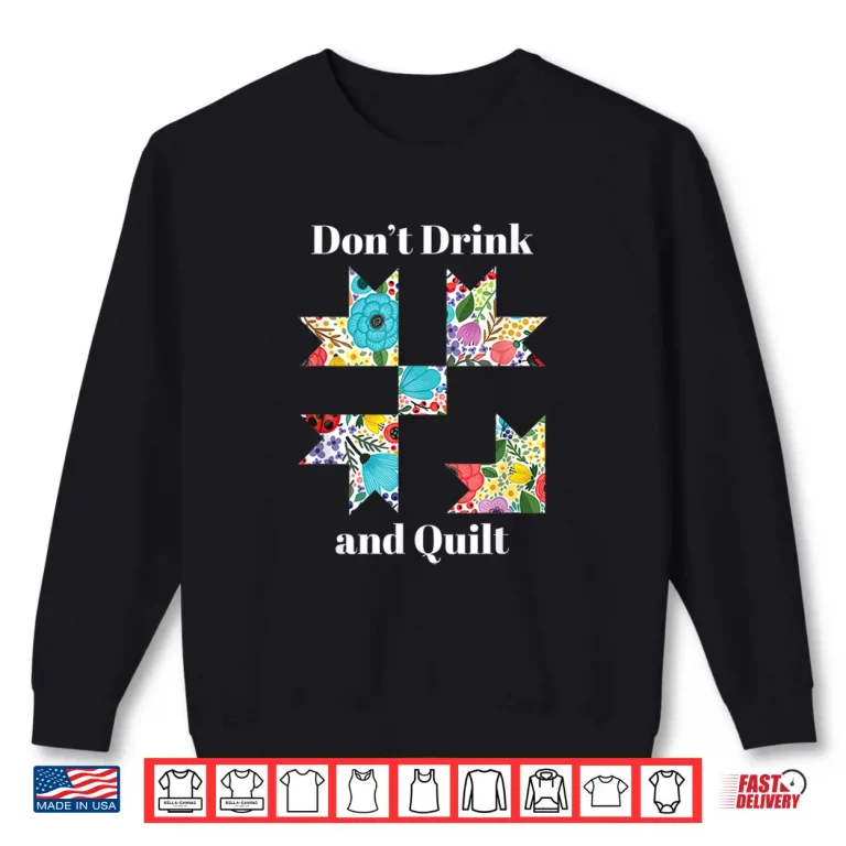 Sweatshirt Professional Gift Quilting Sewing Quilt Quilter Modern Graphic Apparel Shirt