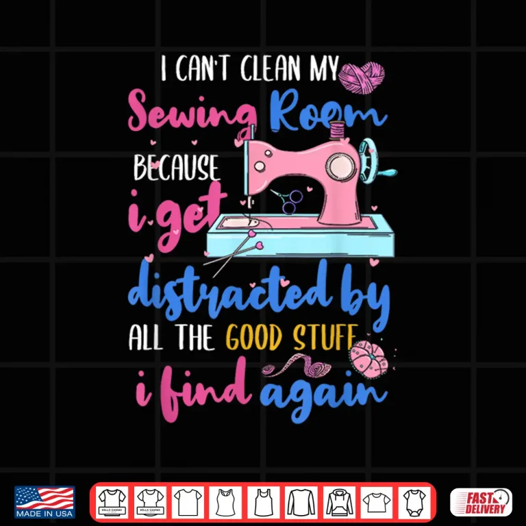 Design Professional Theme Quilting Seamstress Sewing Modern Graphic Apparel Shirt