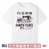Happy Place Flower Sewing Machine Quilting Professional Modern Shirt