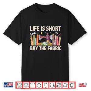 Professional Aesthetic Quilter Sewer Sewing Fabric Modern Graphic Shirt
