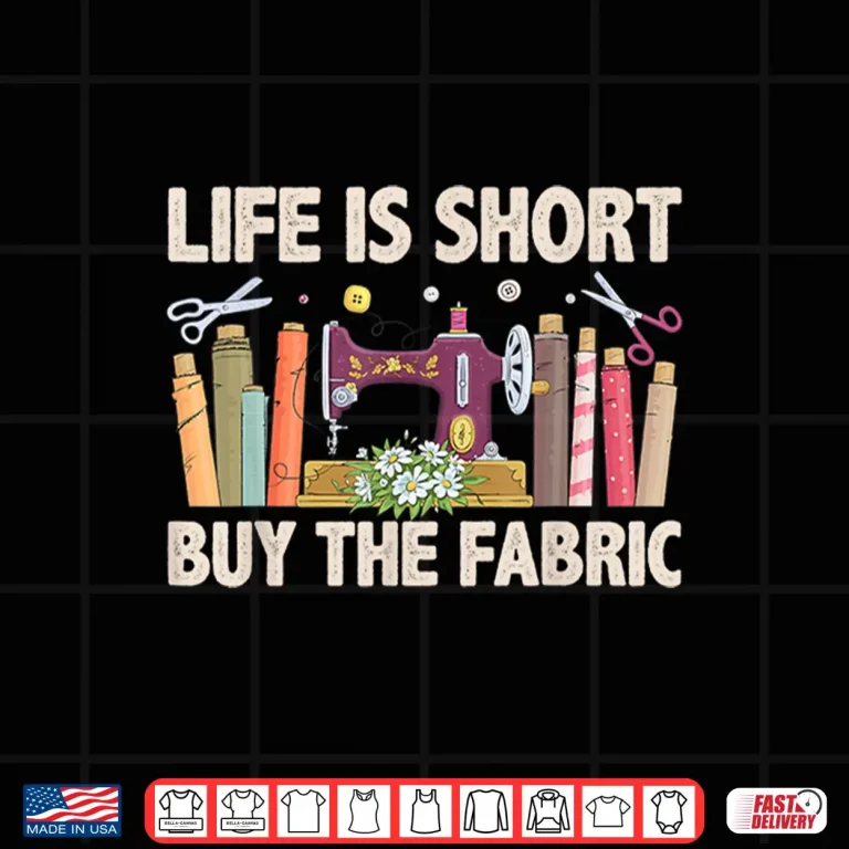 Design Professional Aesthetic Quilter Sewer Sewing Fabric Modern Graphic Shirt