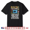 Professional Art Quilt Lover Sewing Quilter Modern Humor Funny Shirt