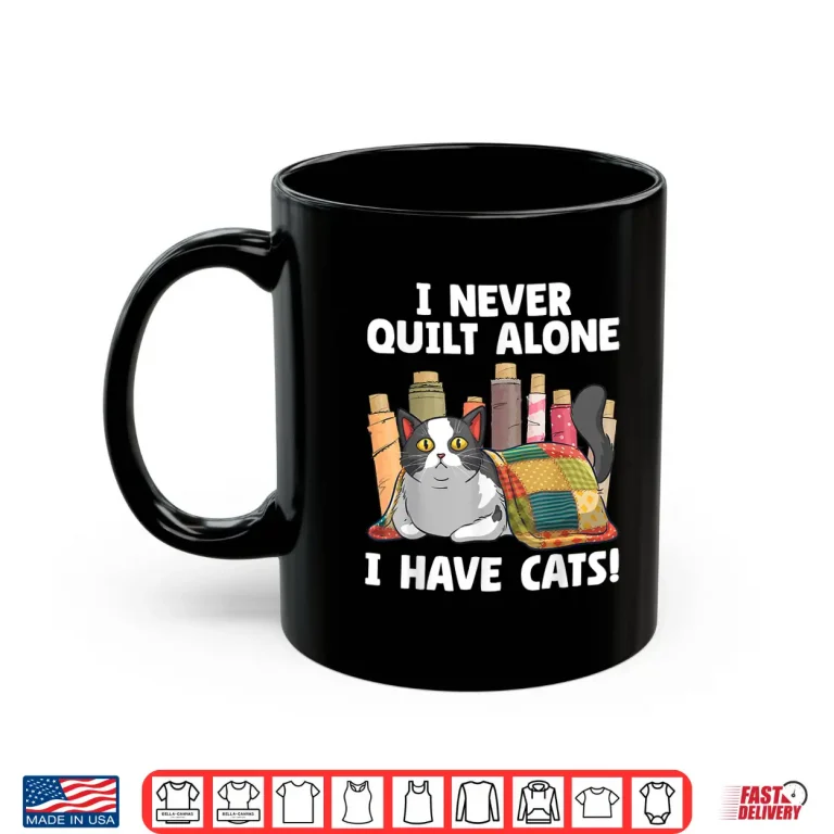 Mug Professional Art Cat Quilt Sewing Quilter Modern Humor Funny Shirt