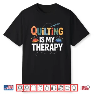 Professional Art Sewing Quilt Lover Quilter Modern Graphic Apparel Shirt
