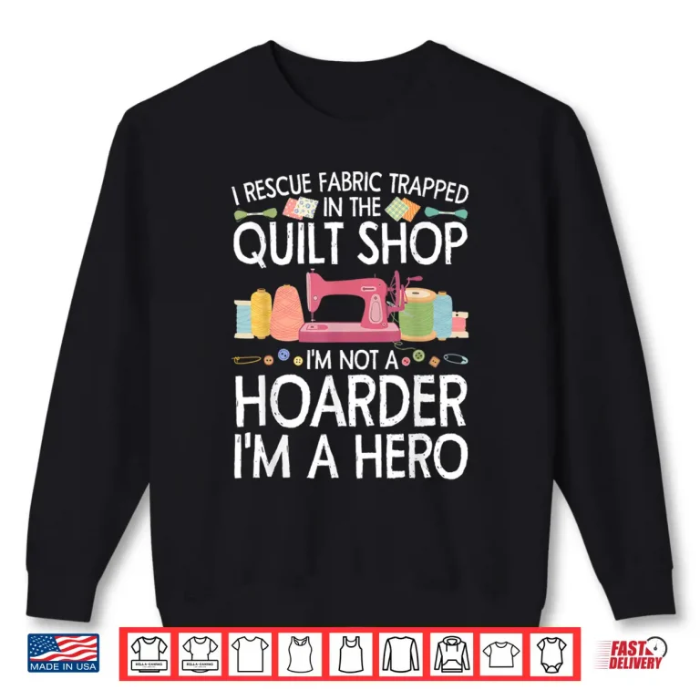 Sweatshirt Professional Art Stitch Sewer Quilt Quilter Modern Humor Funny Shirt