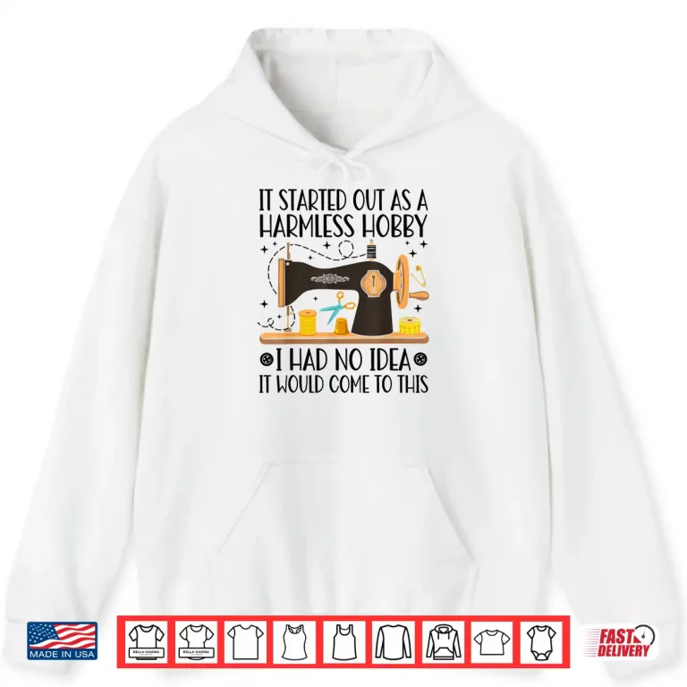Hoodie Professional Design Quilting Sewing Fabric Sewer Quilter Modern Shirt