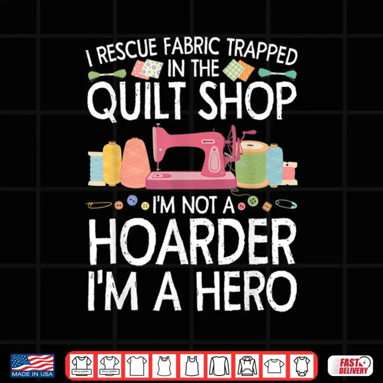 Design Professional Art Stitch Sewer Quilt Quilter Modern Humor Funny Shirt