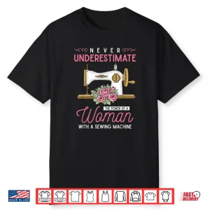Professional Identity Sewing Machine Seamstress Modern Humor Funny Shirt