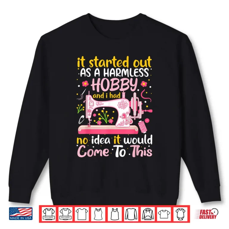 Sweatshirt Professional Practice Gift Sewing Quilting Quilt Modern Graphic Apparel Shirt