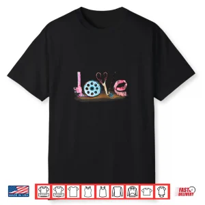 Professional Theme Quilting Yarn Seamstress Sewing Modern Graphic Shirt
