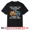 Reading Books Drinking Tea Sewing Sewist Professional Modern Shirt