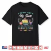 End Up In A Fabric Store Walk A Mile Sewing Professional Humor Shirt