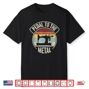 Machine Lover Identity Vintage Retro Sewing Seamstress Graphic Shirt