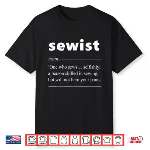 Operator Definition Sewist Sewing Sew Modern Graphic Apparel Shirt
