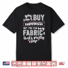 Professional Aesthetic Quilt Fabric Quilter Sewing Modern Graphic Shirt
