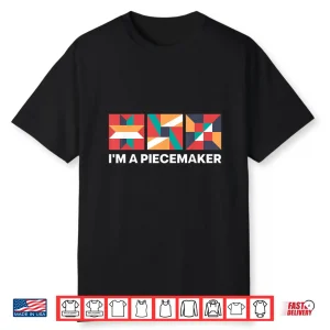 Professional Art Piecemaker Quilt Sewing Modern Graphic Apparel Shirt