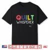 Professional Art Quilt Sewing Lovers Quilter Modern Humor Funny Shirt