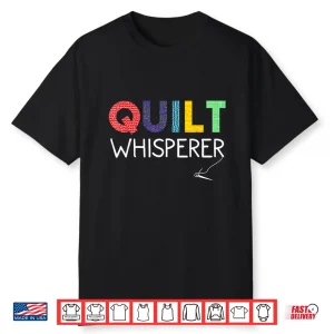 Professional Art Quilt Sewing Lovers Quilter Modern Humor Funny Shirt