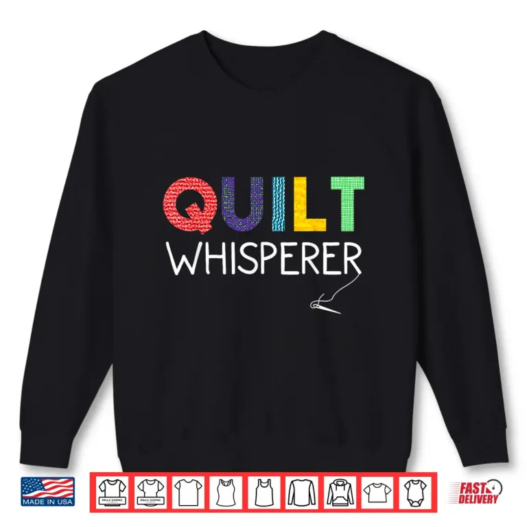 Sweatshirt Professional Art Quilt Sewing Lovers Quilter Modern Humor Funny Shirt