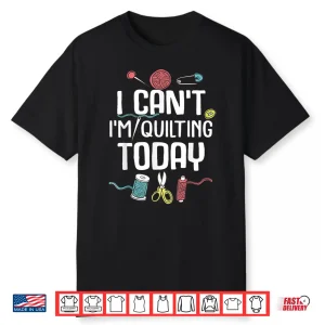 Professional Gift Quilt Sewing Quilter Lovers Modern Graphic Shirt