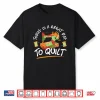 Professional Practice Quilting Sewing Quilt Modern Graphic Gift Shirt