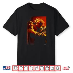 Andy Willsher Eddie Vedder Pearl Jam Singer Portrait Music Shirt