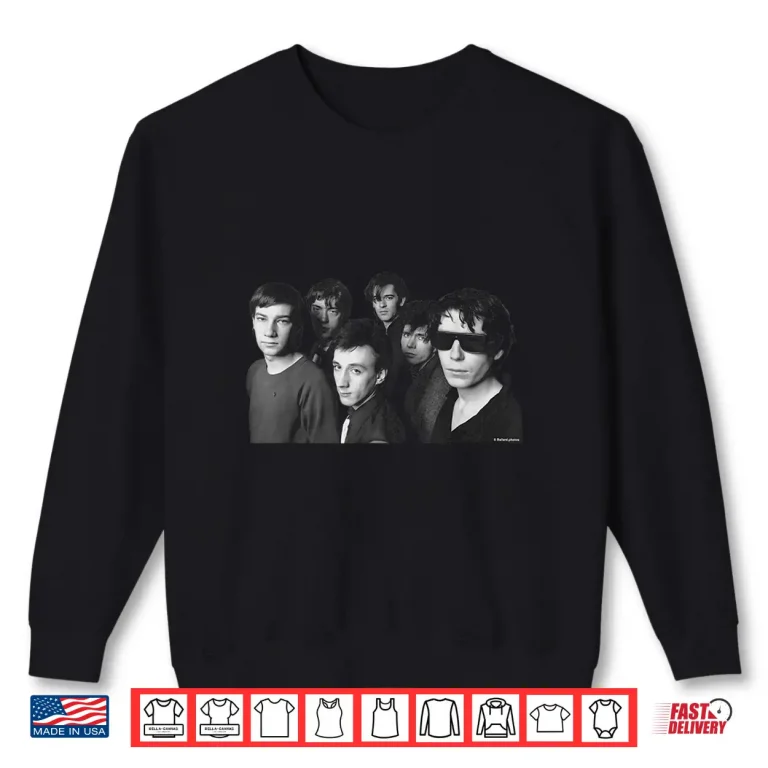 Sweatshirt Allan Ballard The Psychedelic Furs Band Portrait Music Shirt