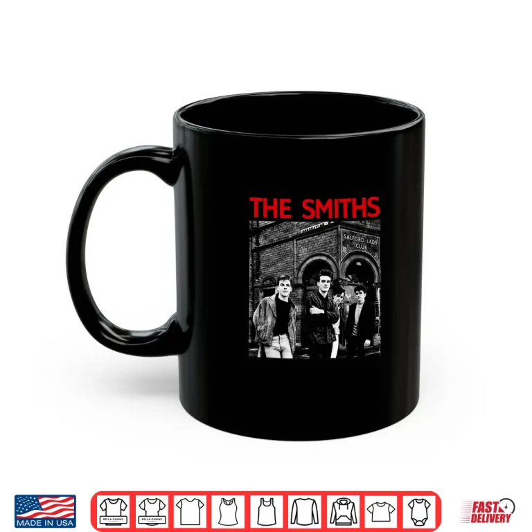 Mug Band Shot The Smiths Salford Lads Club Manchester Music Graphic Shirt