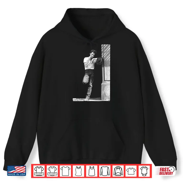 Hoodie George DuBose Tom Waits Portrait In Street Professional Music Shirt
