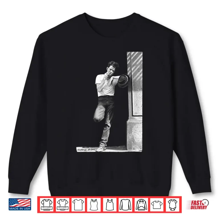 Sweatshirt George DuBose Tom Waits Portrait In Street Professional Music Shirt