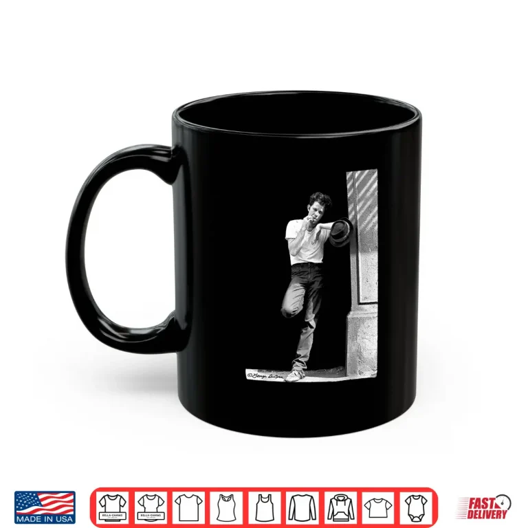 Mug George DuBose Tom Waits Portrait In Street Professional Music Shirt