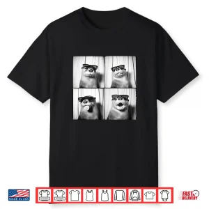 Love Otters Funny Otter In Sunglasses Sea Otter Lover Shirt
