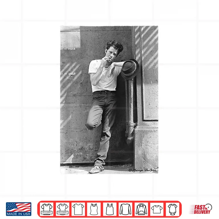 Design George DuBose Tom Waits Street Portrait Professional Music Shirt
