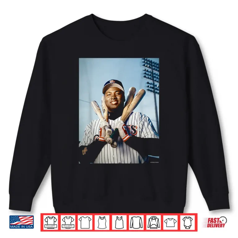 Sweatshirt Michael Grecco Mr Padres Tony Gwynn Fielder San Diego Baseball Shirt