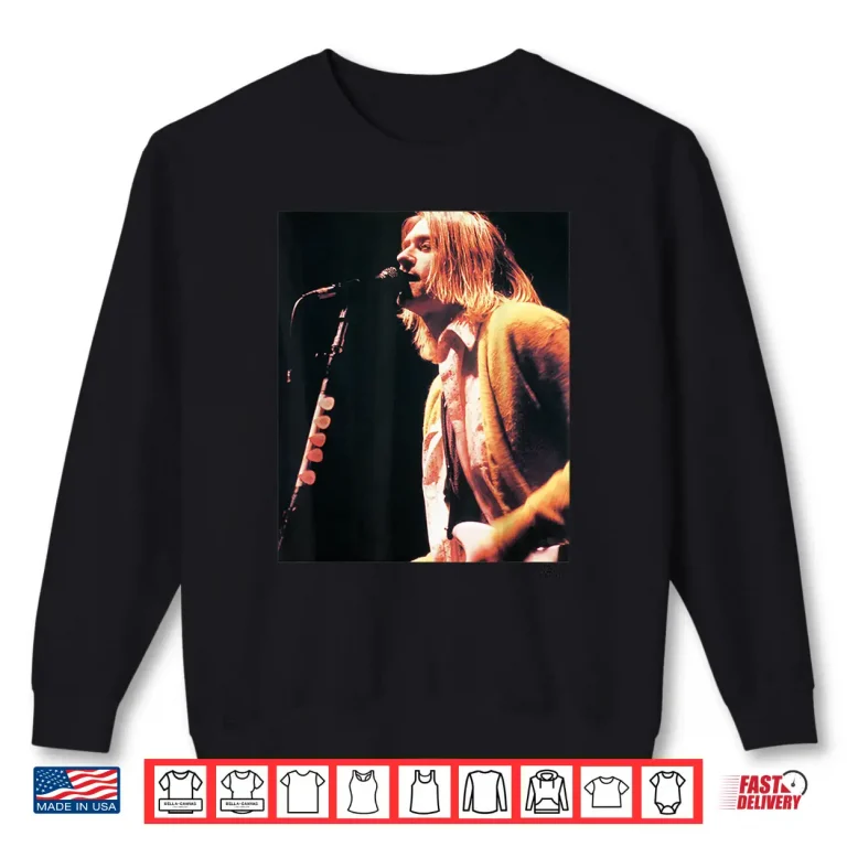 Sweatshirt Phil Nicholls Nirvana Kurt Cobain In Utero Tour Music Shirt